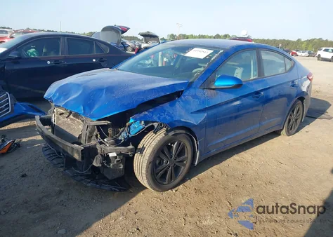 2018 Hyundai Elantra Sel z USA, uszkodzony, nr VIN 5NPD84LF6JH269996